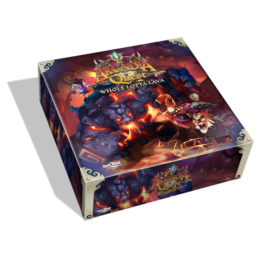 Arcadia Quest Whole Lotta Lava Expansion Pack Game – SuperGamers