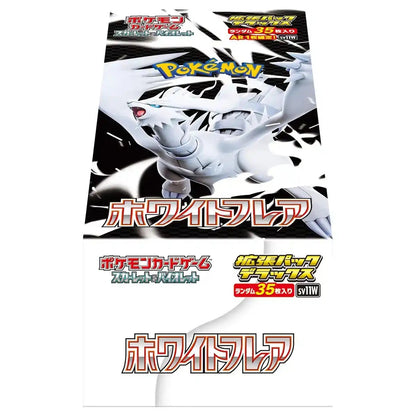 Pokemon TCG White Flare Deluxe sv11w Booster Box 4 Packs Japanese Trading Cards