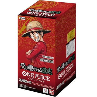 One Piece Card Game Carrying On His Will OP-13 Booster Box Japanese