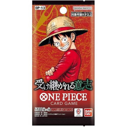 One Piece Card Game Carrying On His Will OP-13 Booster Box Japanese