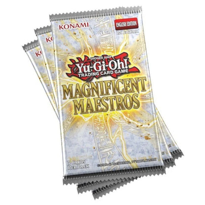 Yu-Gi-Oh! Magnificent Maestros Box Set Booster Packs English Trading Cards