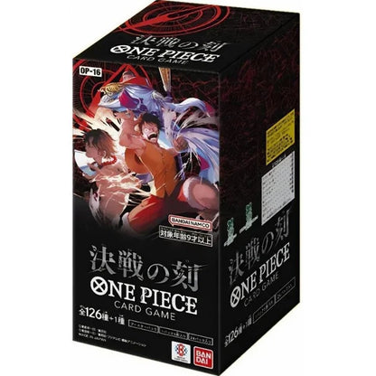 One Piece Card Game The Time of Battle OP-16 Booster Box Japanese
