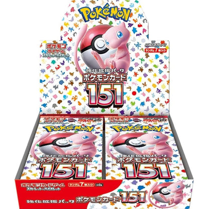 Pokemon TCG 151 sv2a Box Booster Packs Japanese Scarlet & Violet Trading Cards