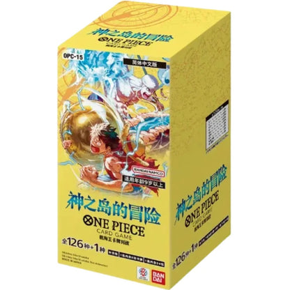 One Piece Card Game Adventure on Kami's Island OP-15 Booster Box Cards Japanese