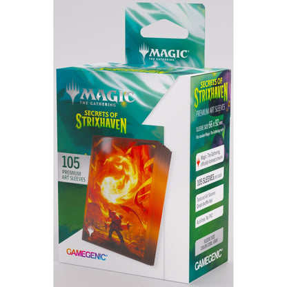 Gamegenic Magic The Gathering - Secrets of Strixhaven Premium Art Sleeves - Mana 4
