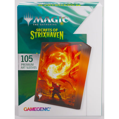 Gamegenic Magic The Gathering - Secrets of Strixhaven Premium Art Sleeves - Mana 4