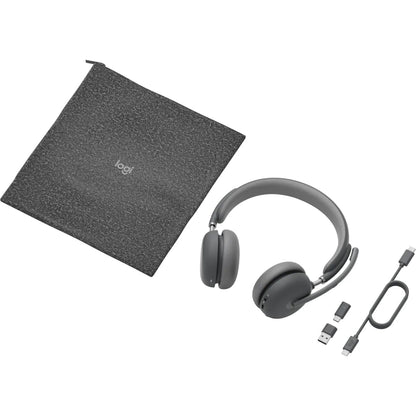 Logitech Zone Wireless 2 Bluetooth Business Headset AI Noise Cancelling UC