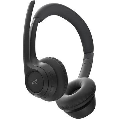 Logitech Zone 300 Wireless Bluetooth Microphone Office Headset Midnight Black