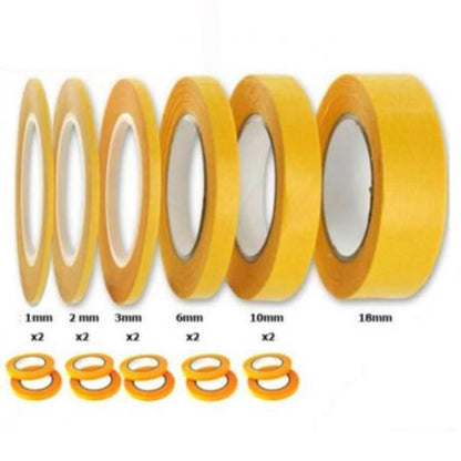 Vallejo Hobby Tools Precision Masking Tape 2mmx18m Twin Pack