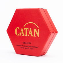 Fanroll By Metallic Dice Games MDG CATAN Premium Robber and Metal Dice Set Opalite