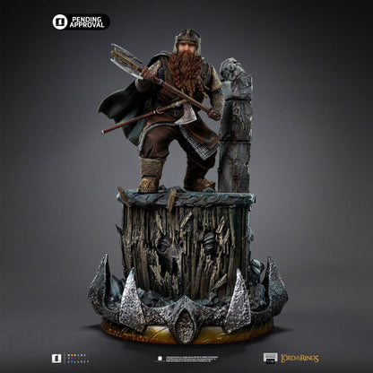 Iron Studios The Lord of the Rings Gimli Unleashed Statue