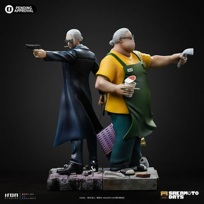 Iron Studios Sakamoto Days Taro Sakamoto Deluxe 1:10 Scale Statue