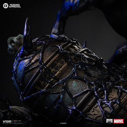 Iron Studios Spider Man Spider Man (Black Suit) 1:10 Scale Statue