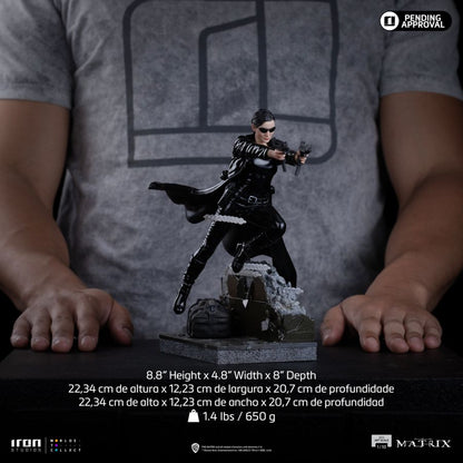 Iron Studios The Matrix Trinity 1:10 Scale Statue