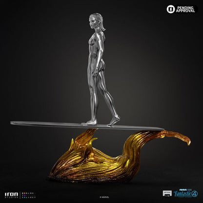 Iron Studios The Fantastic Four: First Steps Silver Surfer 1:10 Scale Statue
