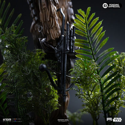 Iron Studios Star Wars Chewbacca & Tokkat 1:10 Scale Statue