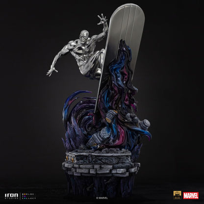 Iron Studios Silver Surfer Infinity Gauntlet Diorama BDS Art Scale 1:10 Statue
