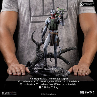 Iron Studios Avatar: Fire and Ash Miles Quaritch Art Scale 1:10 Statue