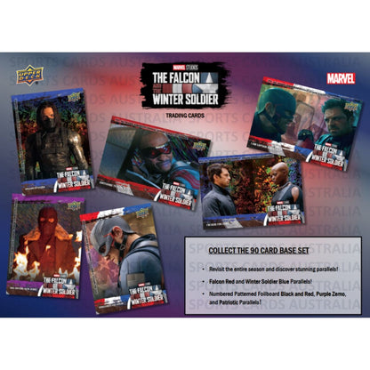 Upper Deck The Falcon and the Winter Soldier Trading Cards (Display of 15)