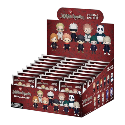 Monogram International Inc. Jujutsu Kaisen 3D PVC Bag Clips Blind Bag (Display of 24) (Series 1)