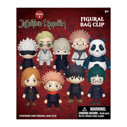 Monogram International Inc. Jujutsu Kaisen 3D PVC Bag Clips Blind Bag (Display of 24) (Series 1)