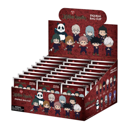 Monogram International Inc. Jujutsu Kaisen 3D PVC Bag Clips Blind Bag (Display of 24) (Series 2)