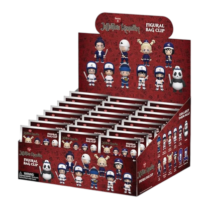 Monogram International Inc. Jujutsu Kaisen 3D PVC Bag Clips Blind Bag 24ct CDU (Series 3)