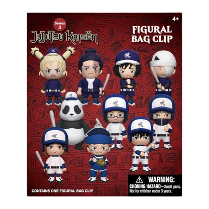 Monogram International Inc. Jujutsu Kaisen 3D PVC Bag Clips Blind Bag 24ct CDU (Series 3)
