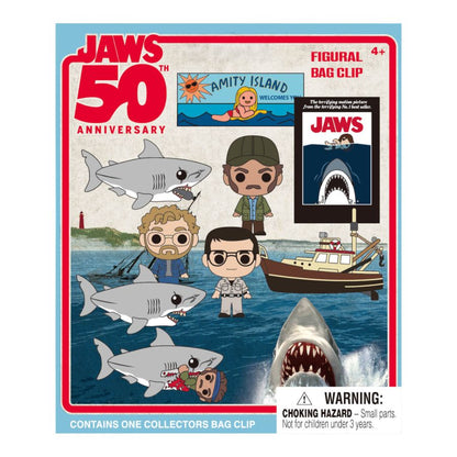 Monogram International Inc. Jaws Jaws 50th Anniversary Bag Clip Blind Bag (Display of 24)