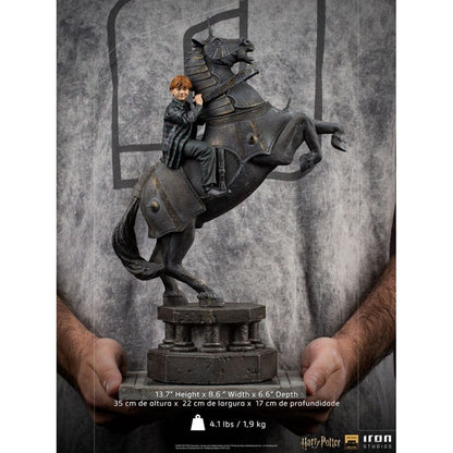 Iron Studios Harry Potter Ron Weasley Deluxe 1:10 Scale Statue