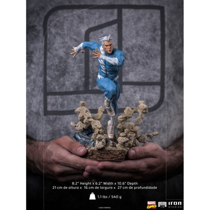 Iron Studios Marvel Comics Quicksilver 1:10 Scale Statue