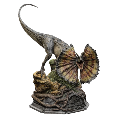Iron Studios Jurassic World 3: Dominion Dilophosaurus 1:10 Scale Statue