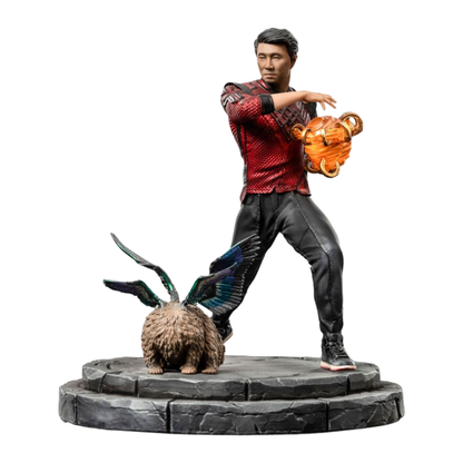Iron Studios Shang Chi and the Legend of the Ten Rings Shang Chi & Morris 1:10 Scale Statue