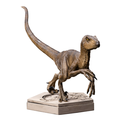 Iron Studios Jurassic Park Velociraptor B Icons Statue