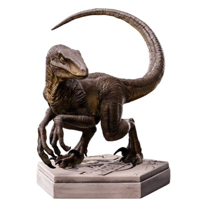 Iron Studios Jurassic Park Velociraptor C Icons Statue
