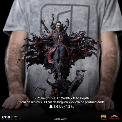 Iron Studios Doctor Strange 2: Multiverse of Madness Dead Strange Deluxe 1:10 Scale Statue