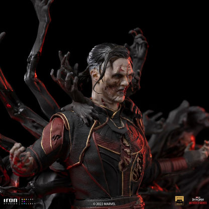 Iron Studios Doctor Strange 2: Multiverse of Madness Dead Strange Deluxe 1:10 Scale Statue