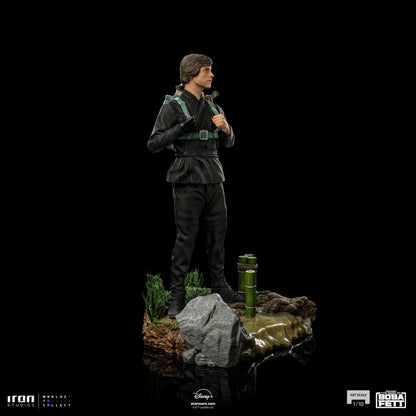 Iron Studios Star Wars: Book of Boba Fett Luke and Grogu Training 1:10 Scale Statue