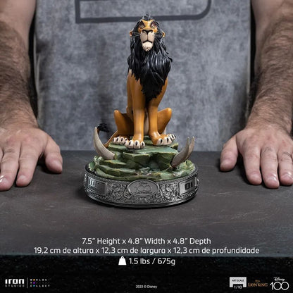 Iron Studios Lion King (1999) Scar 1:10 Scale Statue