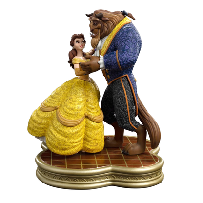 Iron Studios Beauty and the Beast (1991) Belle & Beast 1:10 Scale Statue
