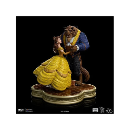 Iron Studios Beauty and the Beast (1991) Belle & Beast 1:10 Scale Statue