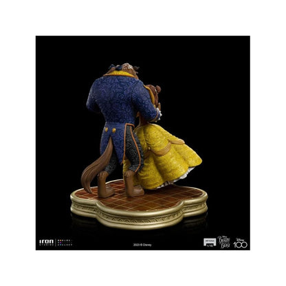 Iron Studios Beauty and the Beast (1991) Belle & Beast 1:10 Scale Statue