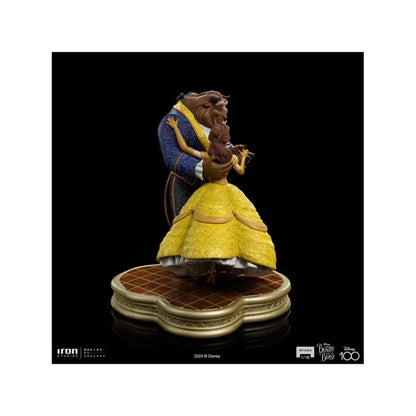 Iron Studios Beauty and the Beast (1991) Belle & Beast 1:10 Scale Statue