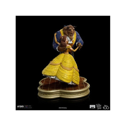 Iron Studios Beauty and the Beast (1991) Belle & Beast 1:10 Scale Statue