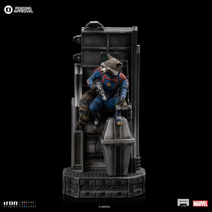 Iron Studios Guardians of the Galaxy: Vol 3 Rocket Raccoon 1:10 Statue