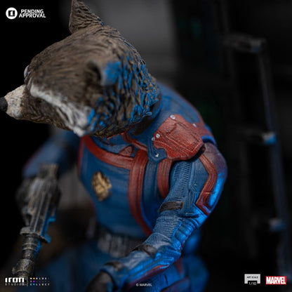 Iron Studios Guardians of the Galaxy: Vol 3 Rocket Raccoon 1:10 Statue