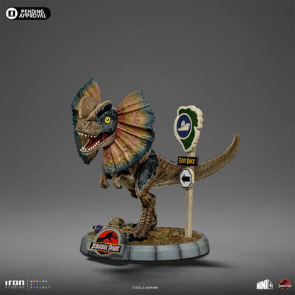 Iron Studios Jurassic Park Dilophosaurus MiniCo Vinyl