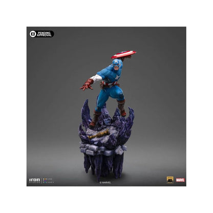 Iron Studios Captain America Captain America Deluxe 1:10 Scale Statue
