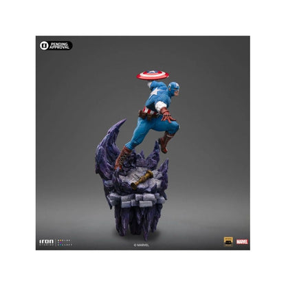 Iron Studios Captain America Captain America Deluxe 1:10 Scale Statue