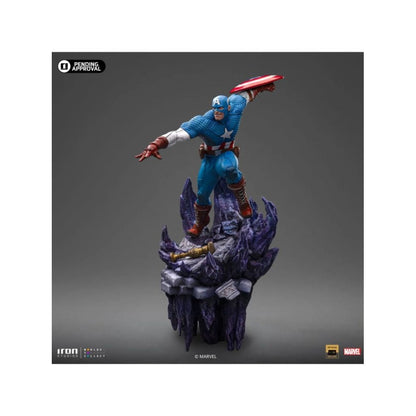 Iron Studios Captain America Captain America Deluxe 1:10 Scale Statue
